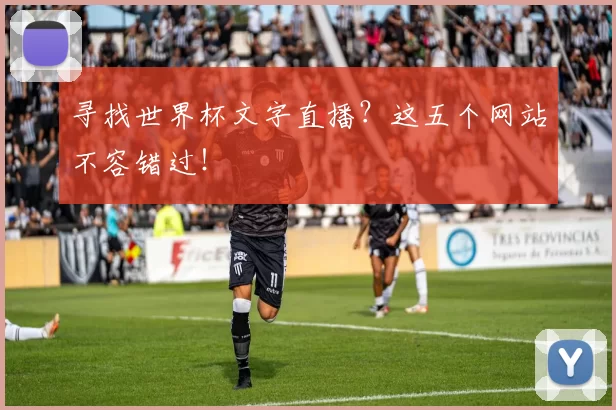 寻找世界杯文字直播?这五个网站不容错过!