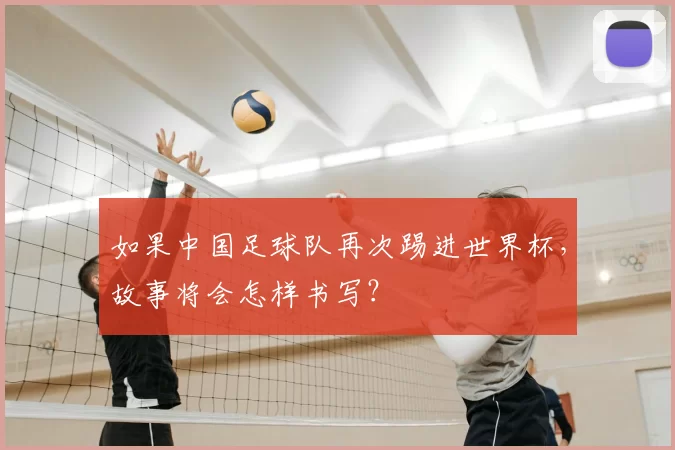 如果中国足球队再次踢进世界杯,故事将会怎样书写?