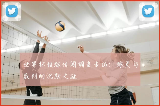 世界杯假球传闻调查专访:球员与裁判的沉默之谜